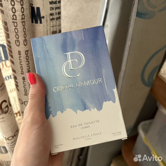 Туалетная вода новая заря кристалл любви