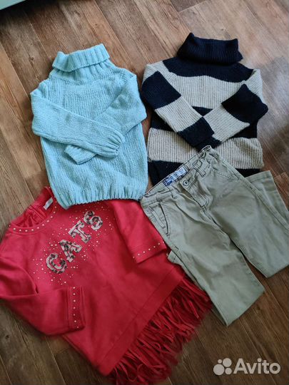 Вещи пакетом на девочку 122-128