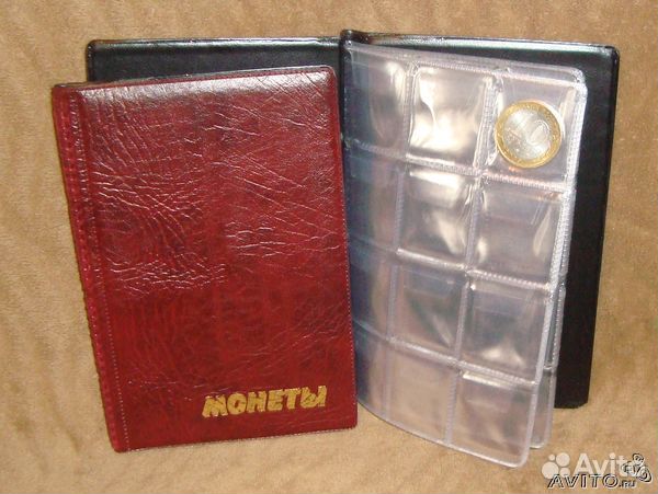Альбомы для монет. Подходят для 10 рублевых монет
