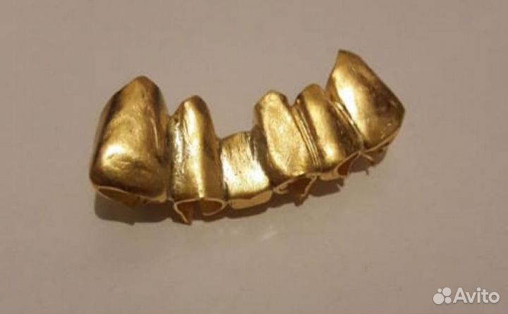 Зубопротезное золото.Золотые коронки