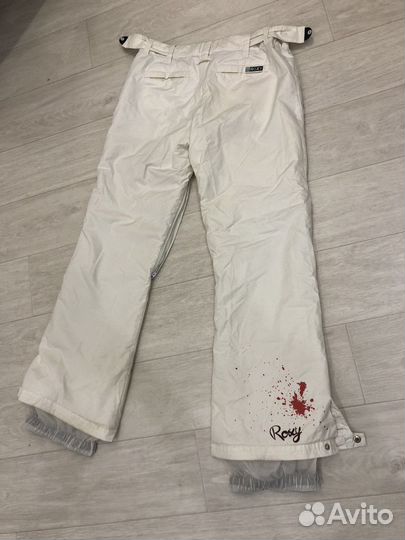Горнолыжные брюки roxy белые