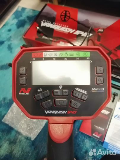 Металлоискатель minelab vanquish 540 + аксессуары