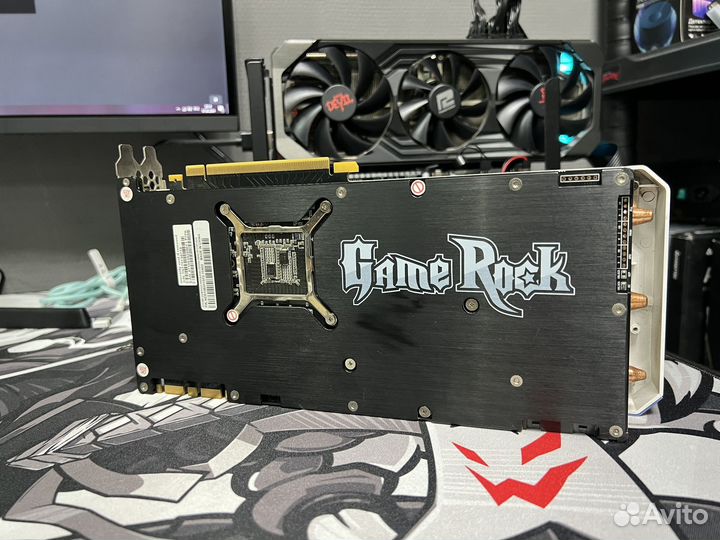 Видеокарта GTX1080 8gb Palit GameRock