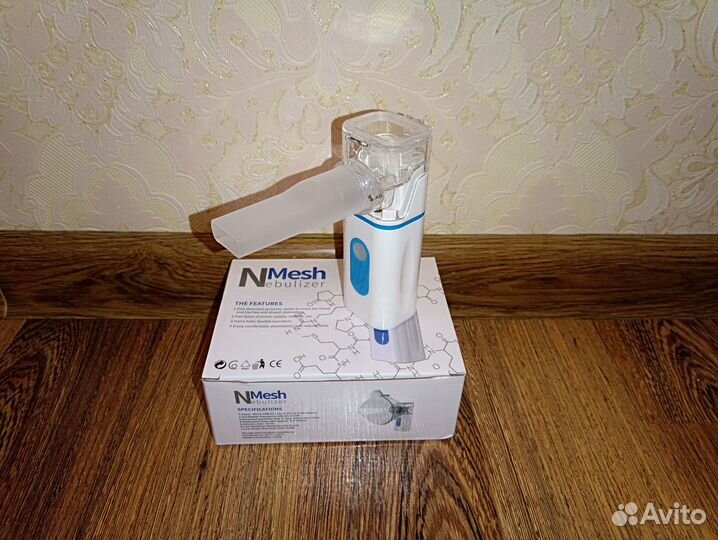 Портативный небулайзер (ингалятор),абсолютно новый