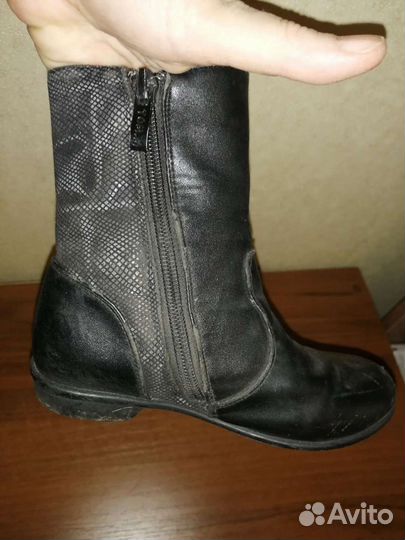 Полусапожки Tom.m кожа натуральная осенние