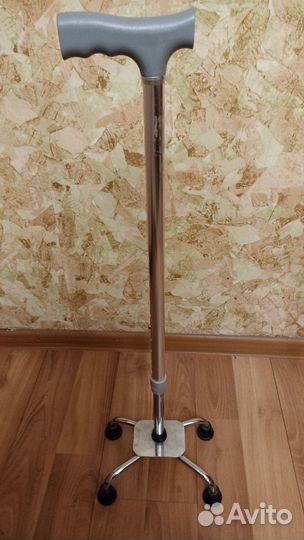 Трость 4-х опорная