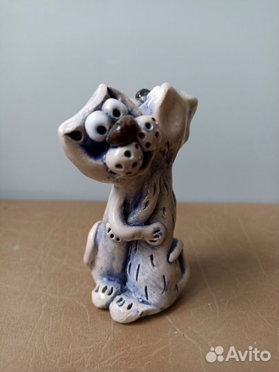 Фигурка котики коты в обнимку Заборско-Никольск