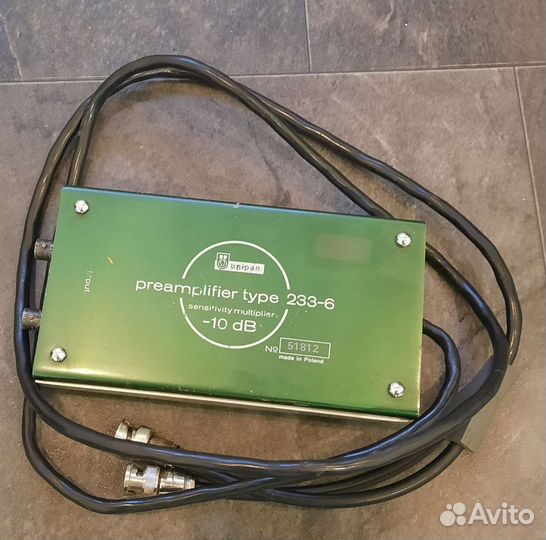 Предусилитель unipan 233-6