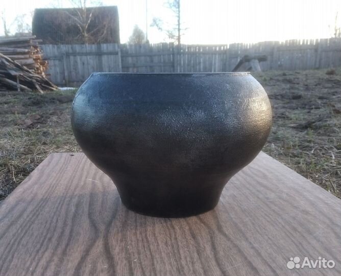 Чугунок Советский 4 литра С Рогачом Чугун Сохран