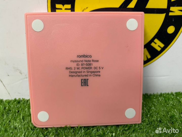 Портативная колонка Rombica MySound Note Rose (BT