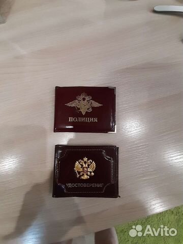 Обложка на удостоверение мвд