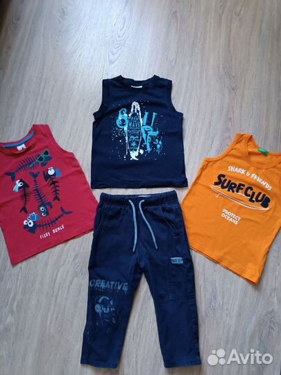 Одежда пакетом для мальчика 1,5, 2, 3 года