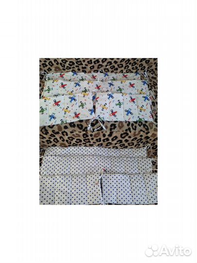 Бортики в кроватку новое