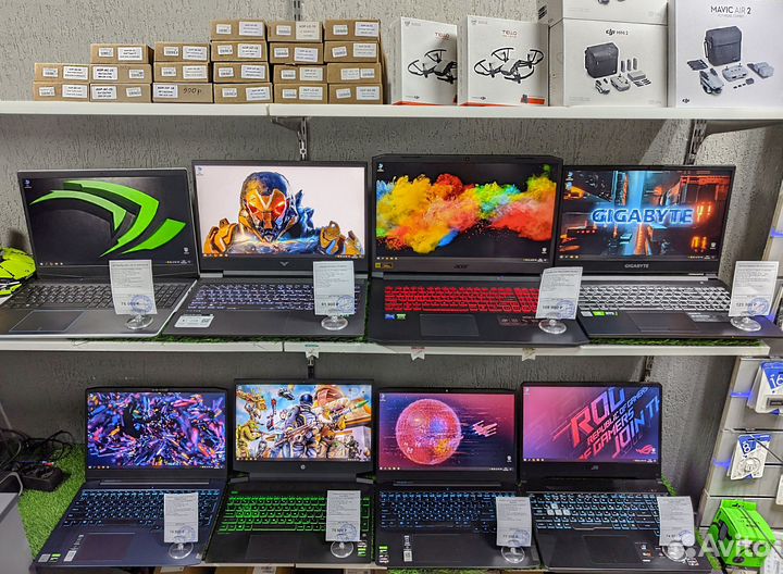 Игровой Asus 1050 Ti Core i7 7700HQ SSD + HDD