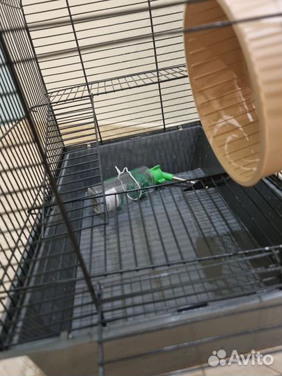 Клетка для хомячка 37х26х36 см