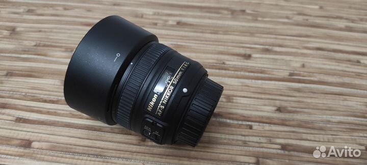Объектив nikon af-s nikkor 50mm 1:1.8g
