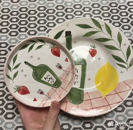 Тарелка керамическая