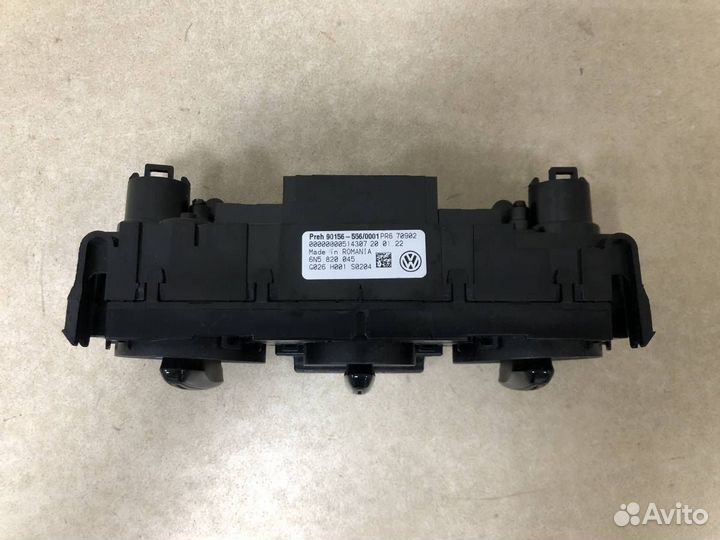 Блок управления отопителем Volkswagen Polo Mk6 2020