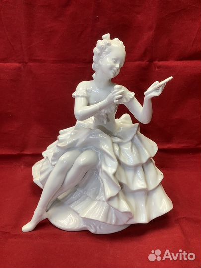 Статуэтка «Балерина». Фарфор. Германия. schaubach