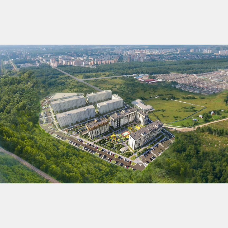 2-к. квартира, 62,7 м², 1/9 эт.