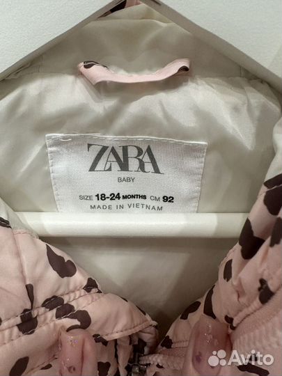 Жилетка для девочки zara 92