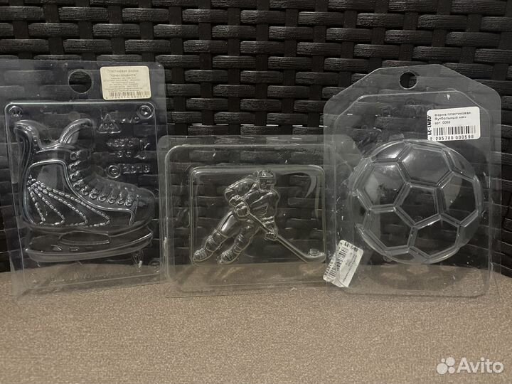 Формы для мыла гипса свечей шоколада пластиковые