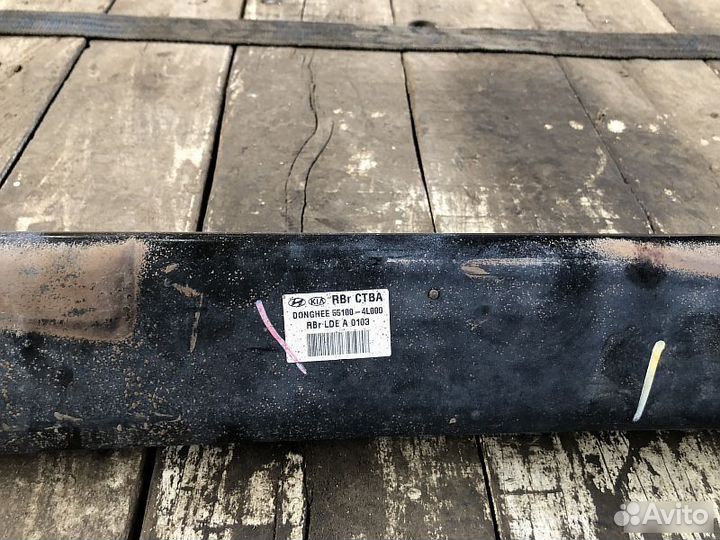 Балка задняя под барабаны Hyundai Solaris