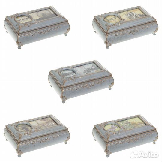 Шкатулка механическая музыкальная