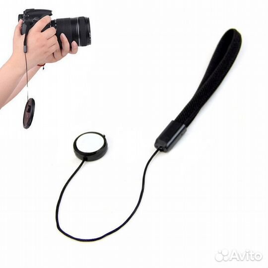 Веревка c держателем крышки объектива Sony Nikon