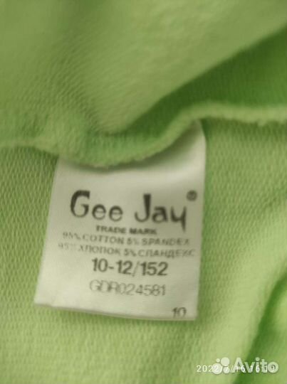 Светло-зеленое платье oversize 152 размер