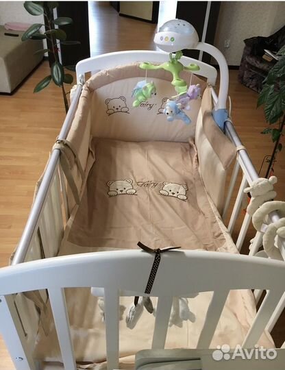 Бортики на кроватку