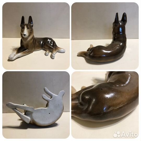 Статуэтка собаки овчарки Германия