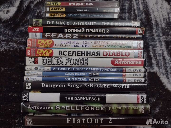 Компьютерные игры на дисках