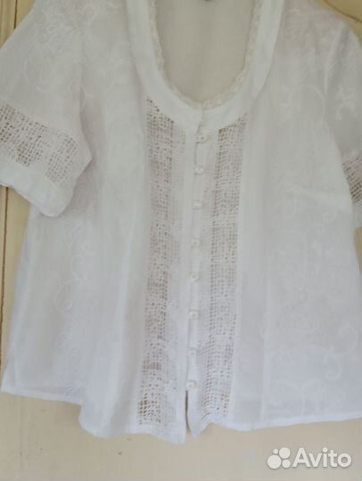 Кофта Ришелье, Indonesia, 48, 50-52, коралл