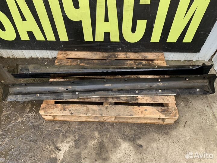 Накладки порогов Митцубиси Лансер 9