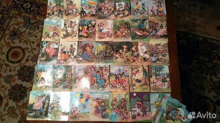 Коллекция открыток гдр 60-80 годы одним лотом239шт