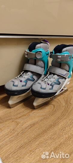 Коньки Oxelo детские раздвижные 26-32