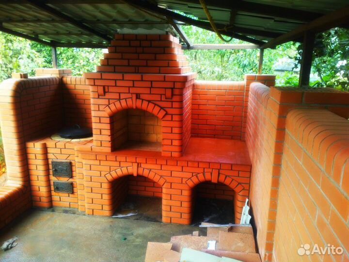 Камины, комплексы барбекю - от проекта до реализац