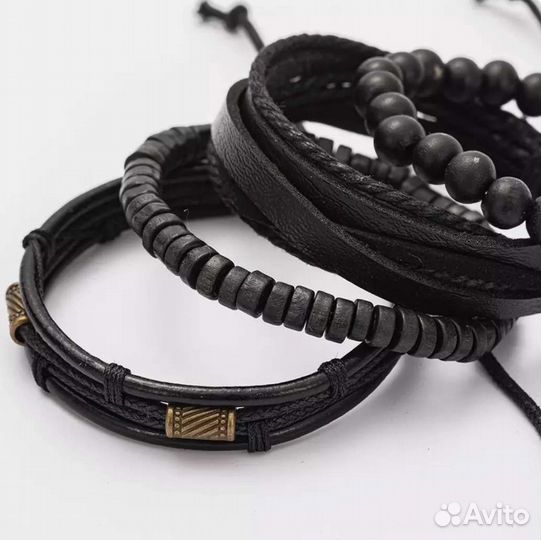 Кожаный браслет