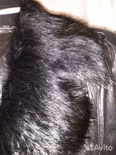 Куртка кожаная