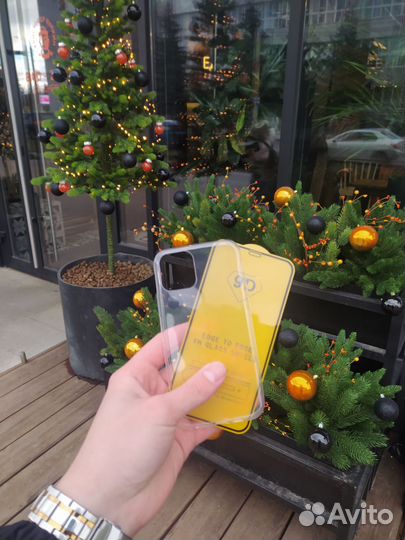 Чехол + защитное стекло