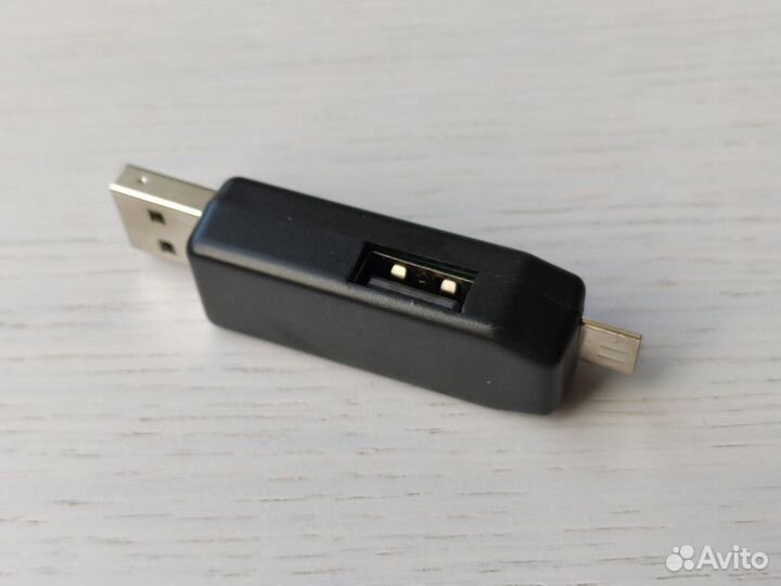 Картридер 2в1: microSD / USB / microUSB