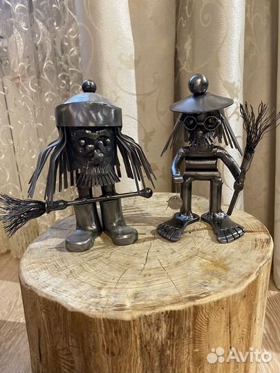 Оригинальный подарок из металла. Домовой