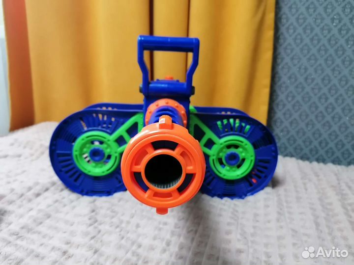 Бластер пулемёт с патронами детский