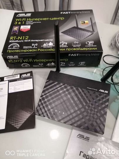 WI-FI роутер asus RT-N 12