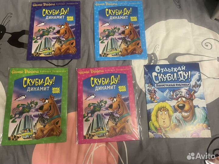 Набор dvd дисков скуби ду(5шт)