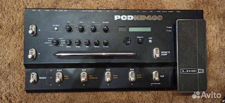 Гитарный процессор line 6 pod hd400