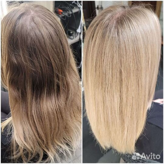 Окрашивание волос любой сложности