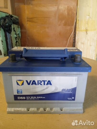 Аккумулятор бу varta d59