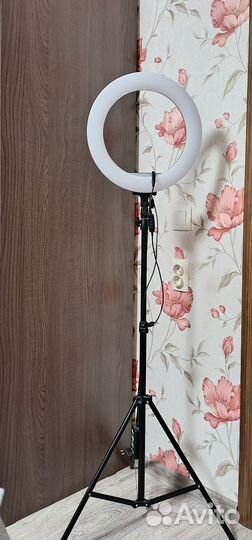 Кольцевая лампа со штативом